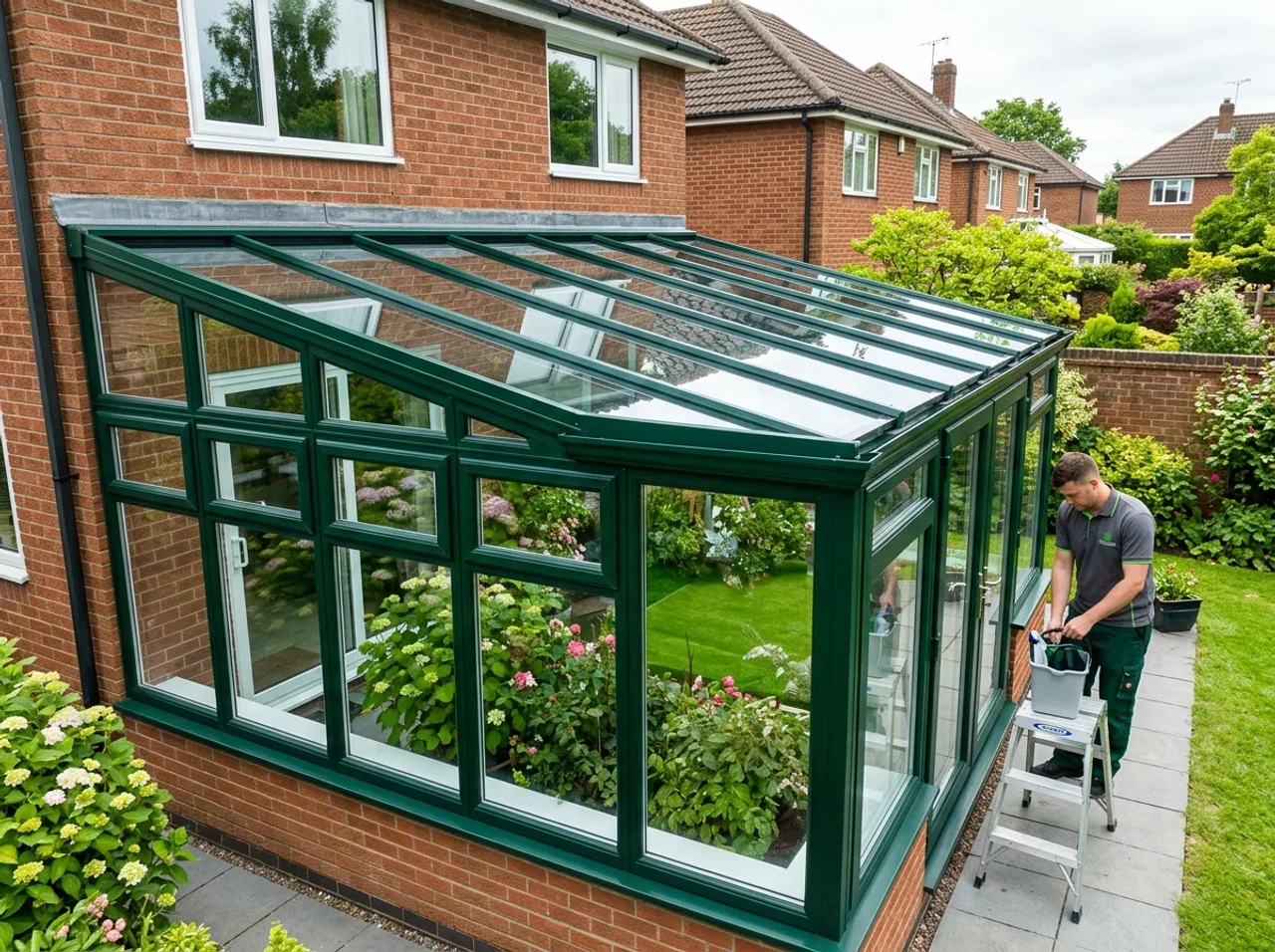Modern conservatory