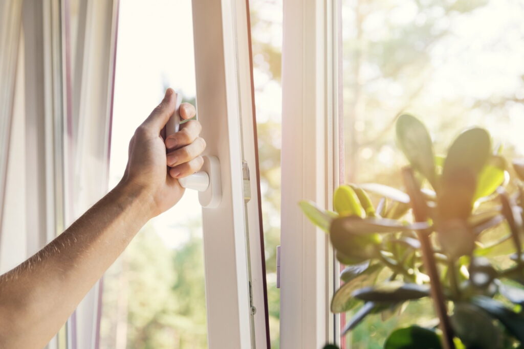 Opening window system